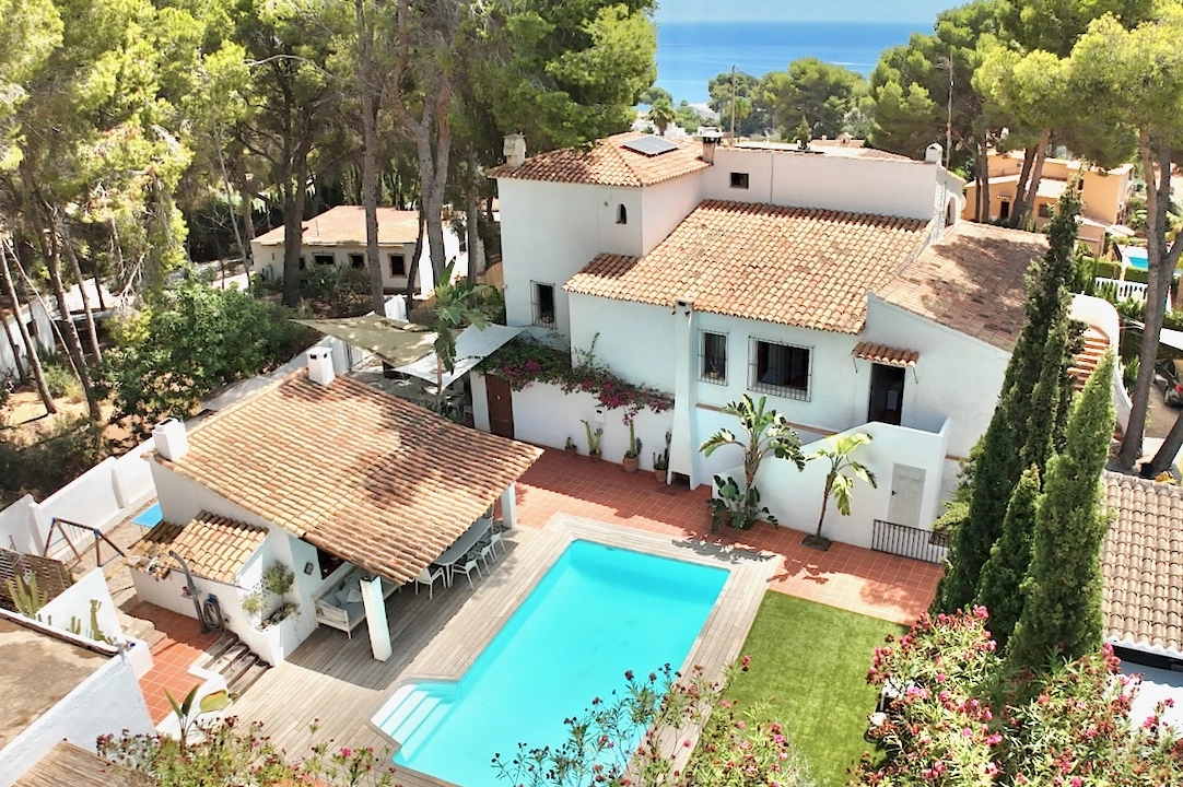 villa en Moraira(Moravit) en vente, construit 555 m², terrain 1175 m², 7 chambre, 5 salle de bains, piscina, ref.: CA-H-1795-AMBE-1