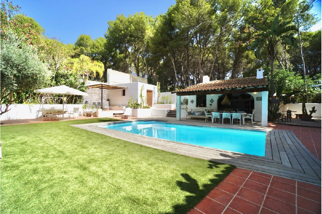 villa en Moraira(Moravit) en vente, construit 555 m², terrain 1175 m², 7 chambre, 5 salle de bains, piscina, ref.: CA-H-1795-AMBE-4