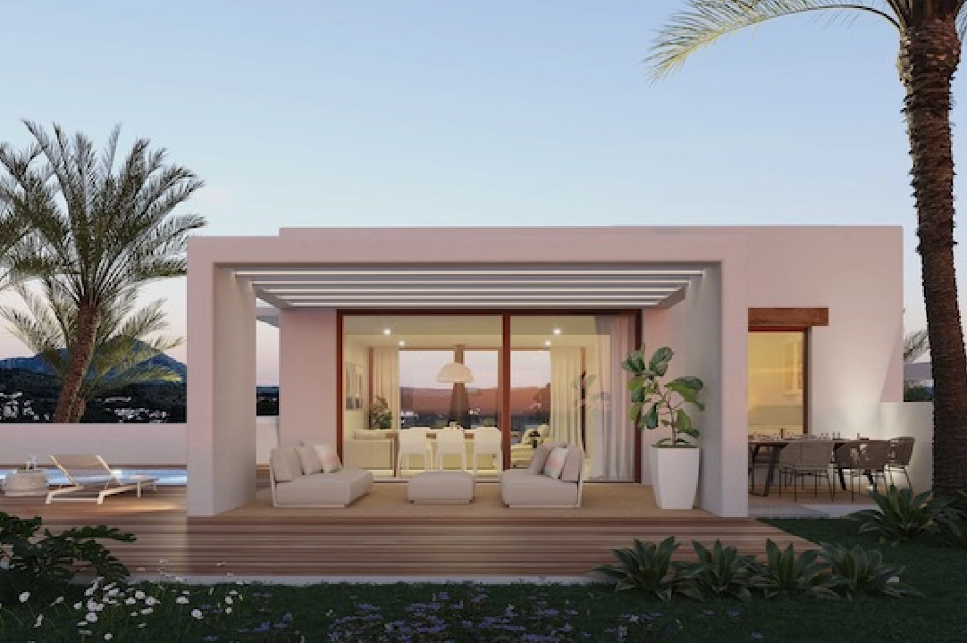 villa en Javea(Villes del vent) en vente, construit 170 m², aire acondicionado, terrain 1000 m², 3 chambre, 2 salle de bains, piscina, ref.: CA-H-1799-AMBI-3