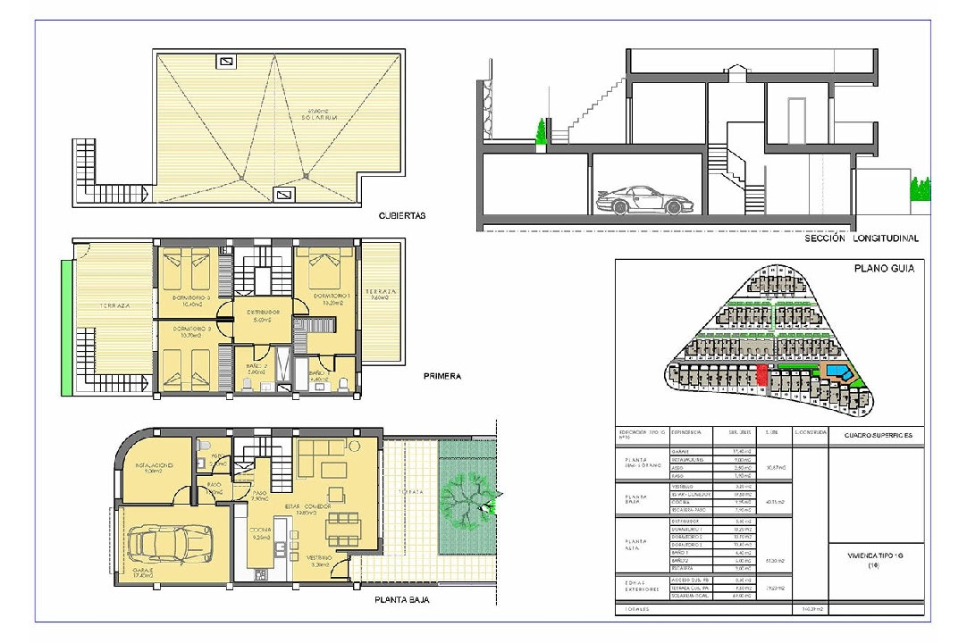 adosado en Orito en vente, construit 218 m², estado nuevo, 3 chambre, 2 salle de bains, piscina, ref.: HA-OTN-110-R01-13