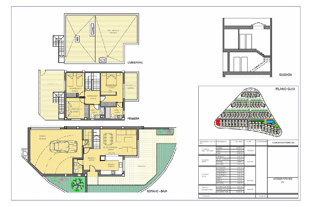 adosado en Orito en vente, construit 218 m², estado nuevo, 3 chambre, 2 salle de bains, piscina, ref.: HA-OTN-110-R01-8