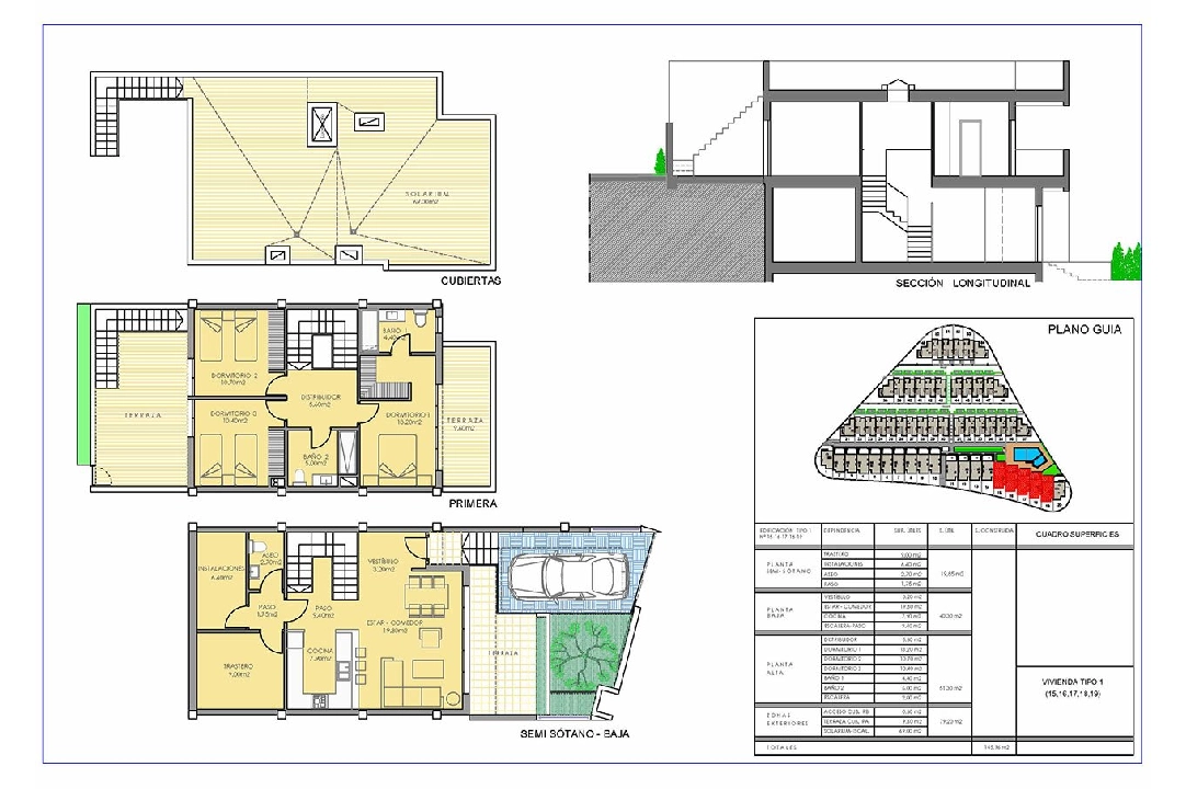 adosado en Orito en vente, construit 182 m², estado nuevo, 3 chambre, 2 salle de bains, piscina, ref.: HA-OTN-110-R02-7