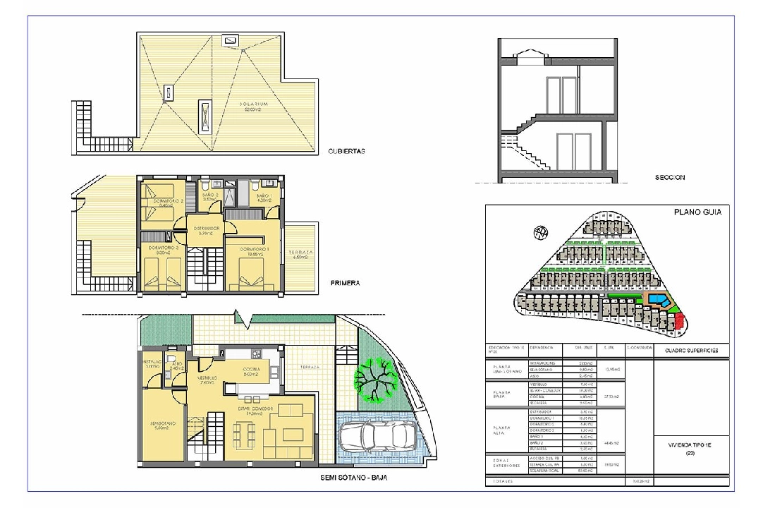 adosado en Orito en vente, construit 182 m², estado nuevo, 3 chambre, 2 salle de bains, piscina, ref.: HA-OTN-110-R02-8