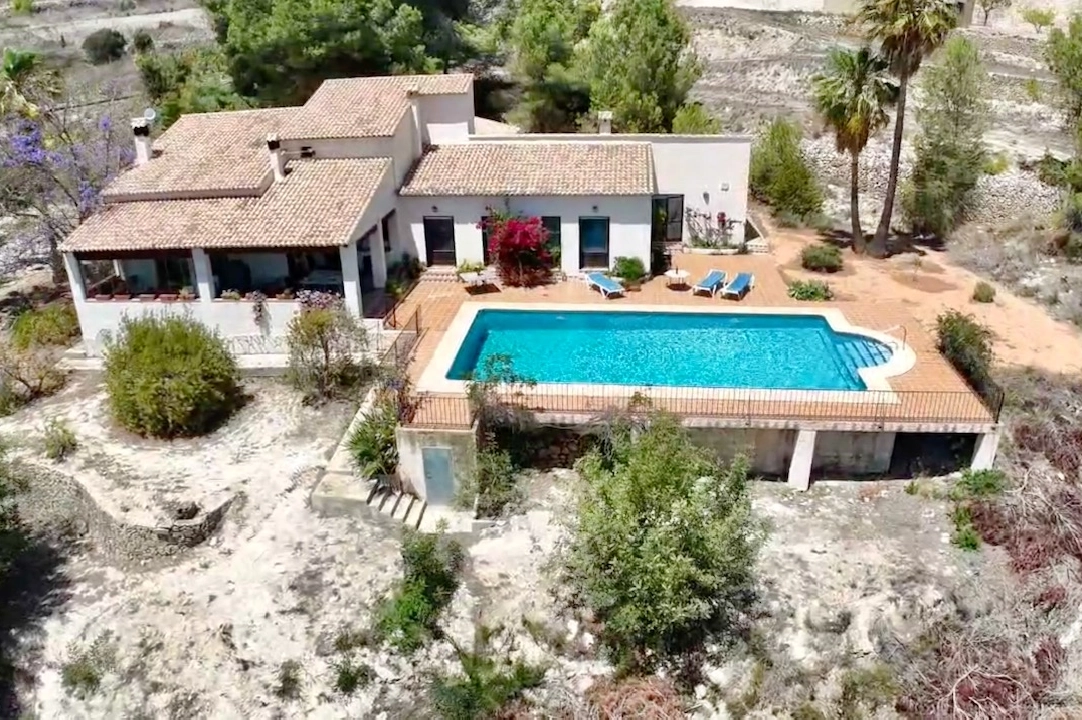 finca en Benissa(Partida Benimarraig) en vente, construit 385 m², terrain 4815 m², 5 chambre, 6 salle de bains, piscina, ref.: CA-F-1785-AMBE-2