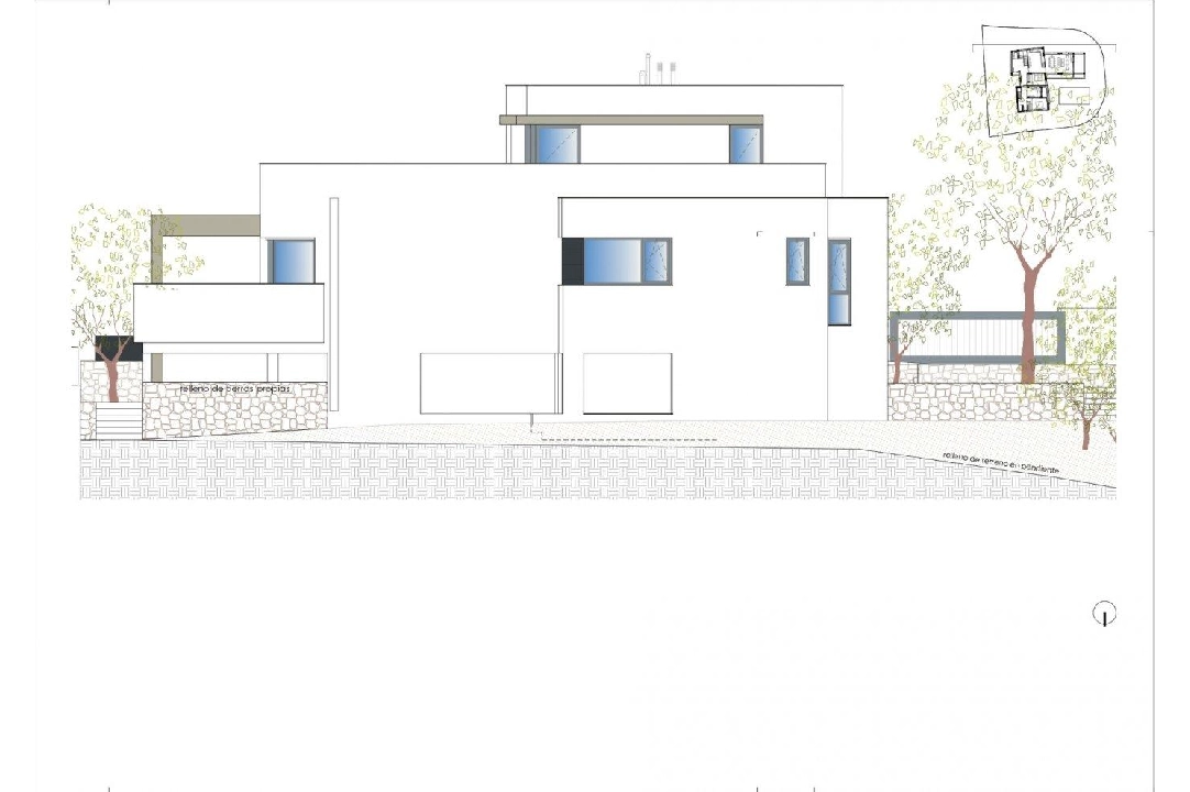 villa en Moraira en vente, construit 415 m², ano de construccion 2016, aire acondicionado, terrain 817 m², 3 chambre, 2 salle de bains, piscina, ref.: AM-10898DA-15