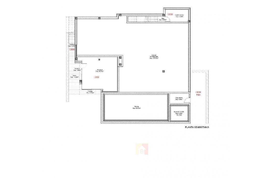 villa en Moraira en vente, construit 434 m², ano de construccion 2019, aire acondicionado, terrain 800 m², 4 chambre, 3 salle de bains, piscina, ref.: AM-11856DA-6