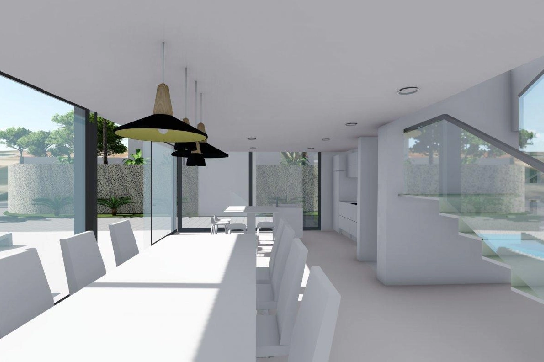 villa en Calpe en vente, construit 370 m², ano de construccion 2019, aire acondicionado, terrain 1252 m², 4 chambre, 4 salle de bains, piscina, ref.: AM-11348DA-14