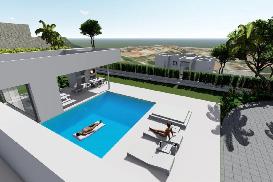 villa en Calpe en vente, construit 370 m², ano de construccion 2019, aire acondicionado, terrain 1252 m², 4 chambre, 4 salle de bains, piscina, ref.: AM-11348DA-5