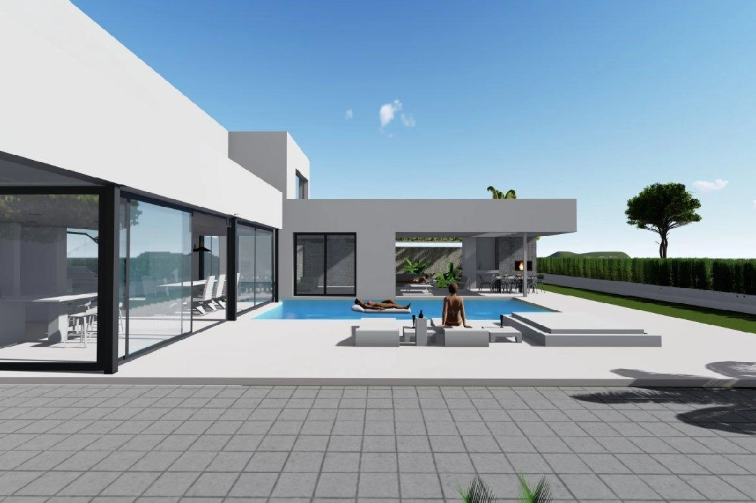 villa en Calpe en vente, construit 370 m², ano de construccion 2019, aire acondicionado, terrain 1252 m², 4 chambre, 4 salle de bains, piscina, ref.: AM-11348DA-8