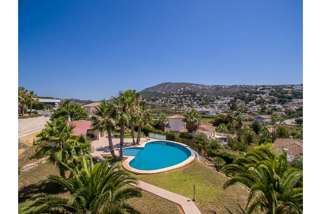 villa en Moraira en vente, construit 306 m², ano de construccion 2012, aire acondicionado, terrain 1602 m², 5 chambre, 5 salle de bains, piscina, ref.: AM-11374DA-13