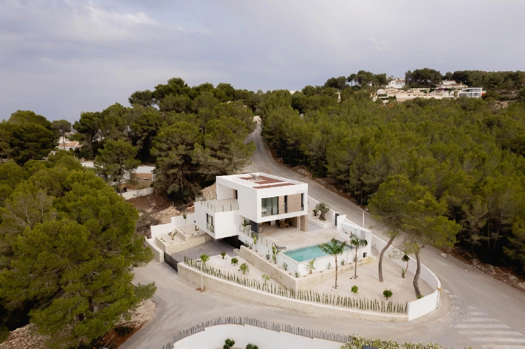 villa en Moraira en vente, construit 394 m², ano de construccion 2020, aire acondicionado, terrain 800 m², 4 chambre, 3 salle de bains, piscina, ref.: AM-11509DA-6