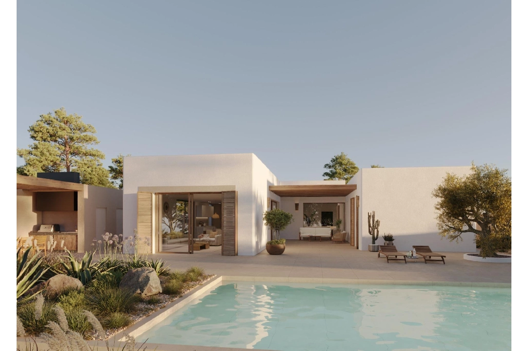 villa en Moraira en vente, construit 213 m², ano de construccion 2021, aire acondicionado, terrain 971 m², 4 chambre, 3 salle de bains, piscina, ref.: AM-11549DA-4