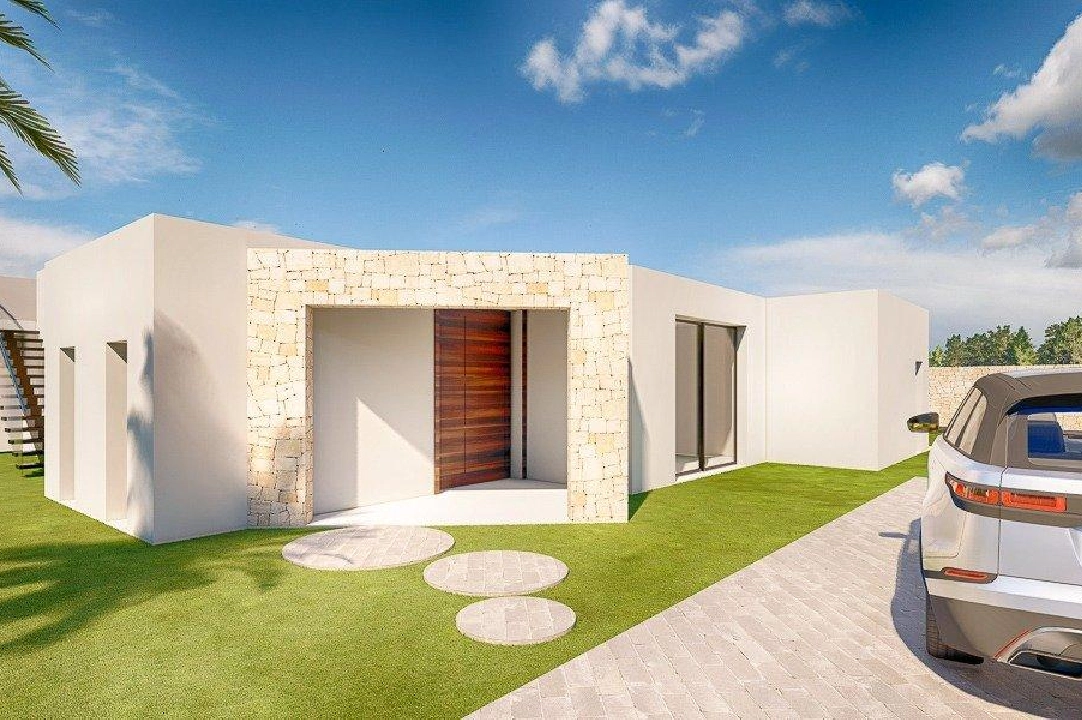 villa en Benissa en vente, construit 164 m², ano de construccion 2021, aire acondicionado, terrain 1001 m², 3 chambre, 2 salle de bains, piscina, ref.: AM-11607DA-3