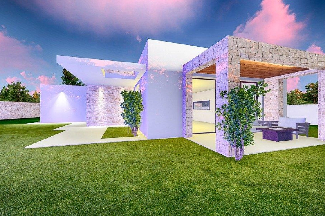 villa en Benissa en vente, construit 164 m², ano de construccion 2021, aire acondicionado, terrain 1001 m², 3 chambre, 2 salle de bains, piscina, ref.: AM-11607DA-7