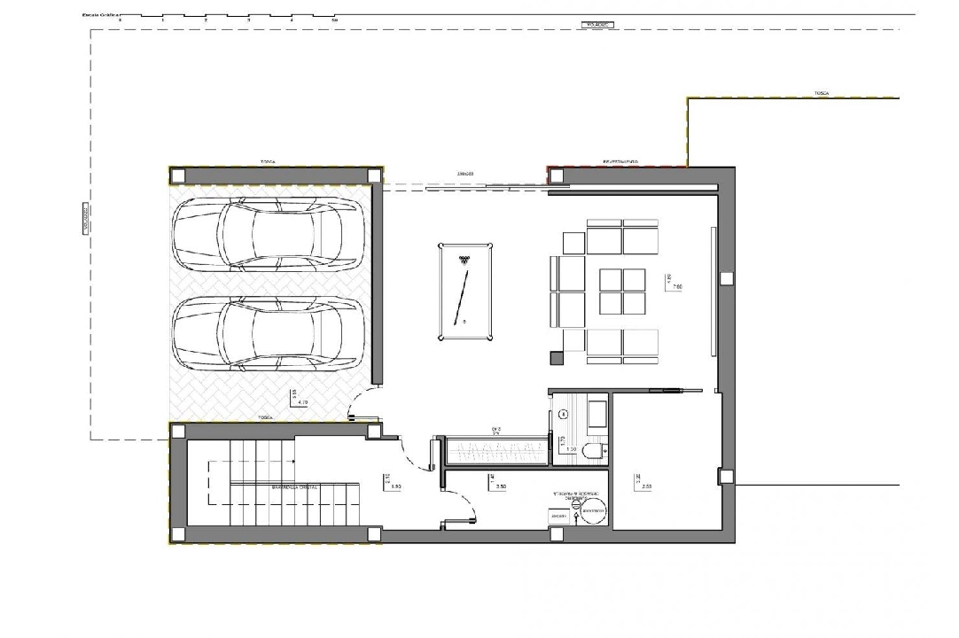 villa en Benitachell en vente, construit 613 m², aire acondicionado, terrain 963 m², 3 chambre, 2 salle de bains, piscina, ref.: AM-11637DA-8