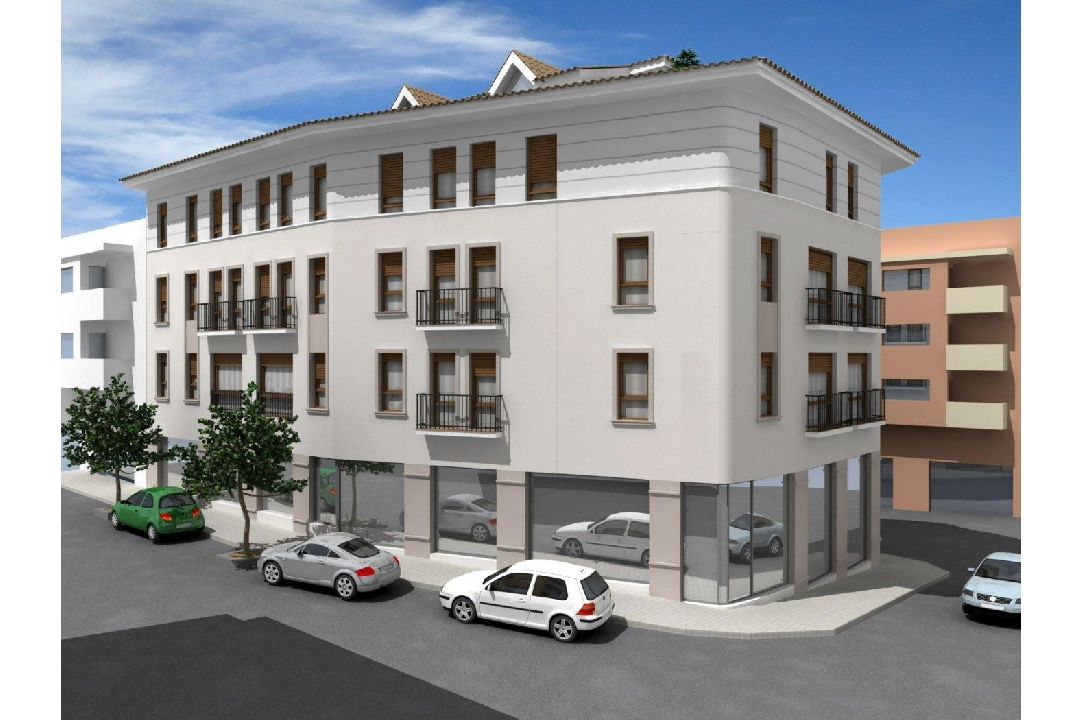 appartement en Moraira(Centro) en vente, construit 68 m², ano de construccion 2021, aire acondicionado, 3 chambre, 1 salle de bains, piscina, ref.: AM-11644DR-1