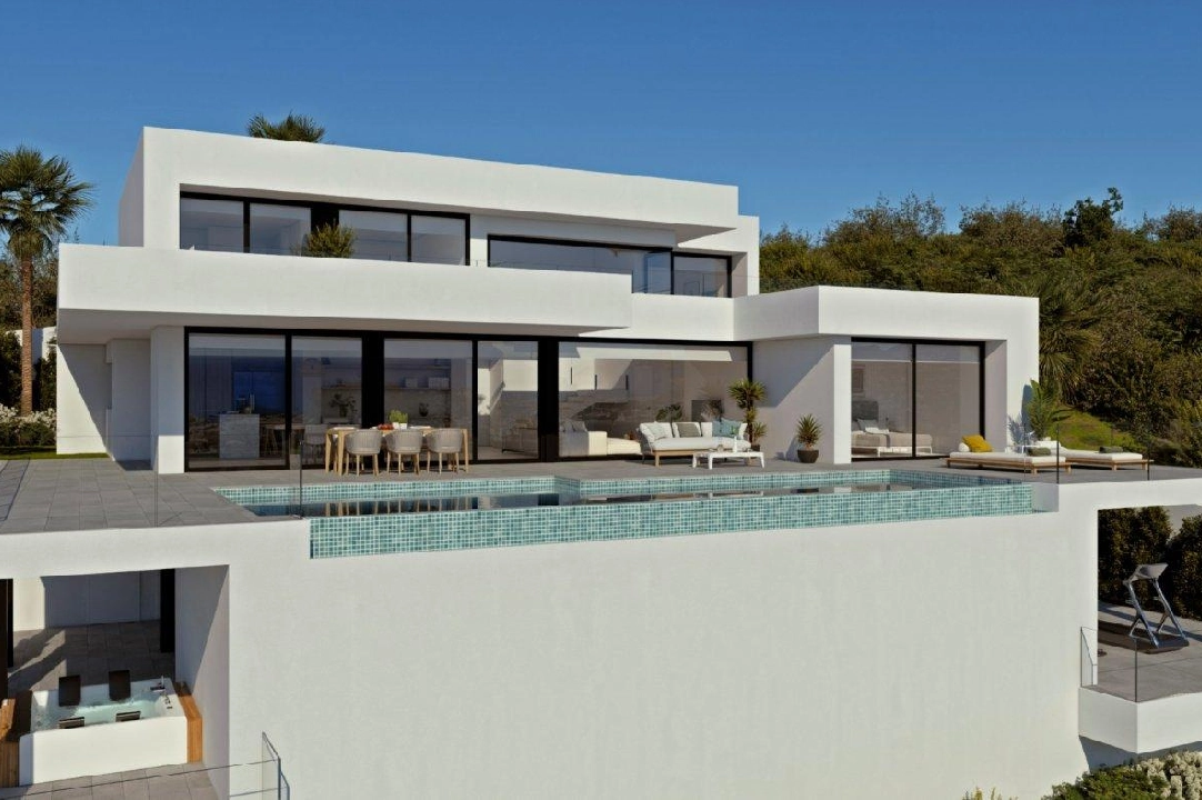 villa en Benitachell en vente, construit 783 m², ano de construccion 2022, aire acondicionado, terrain 1087 m², 4 chambre, 5 salle de bains, piscina, ref.: AM-11649DA-2