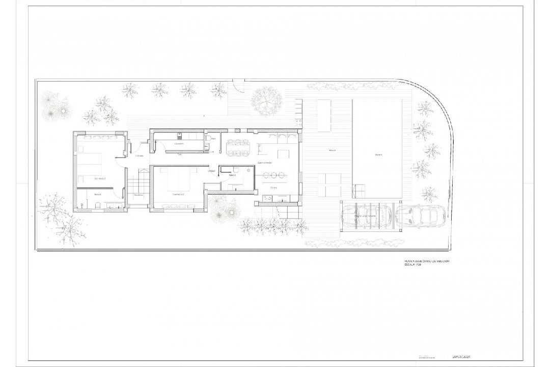 villa en Oliva en vente, construit 262 m², ano de construccion 2022, aire acondicionado, terrain 462 m², 4 chambre, 5 salle de bains, piscina, ref.: AM-11592DA-15