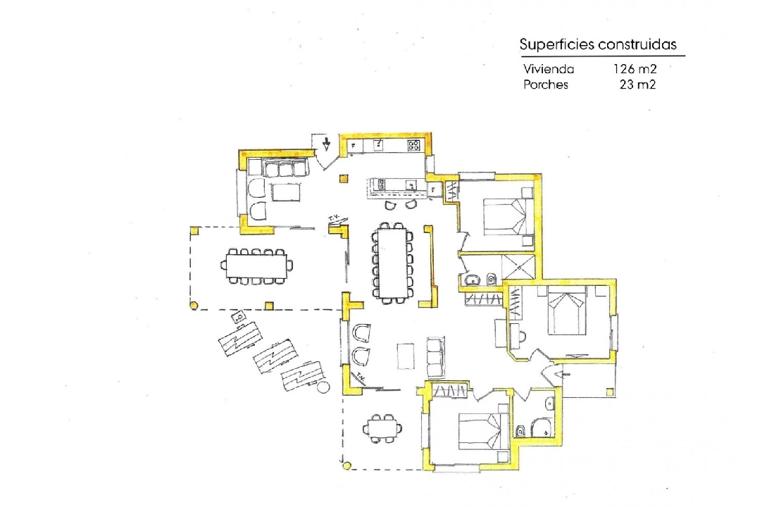 appartement en Benitachell en vente, construit 411 m², aire acondicionado, 9 chambre, 6 salle de bains, piscina, ref.: AM-11746DR-42