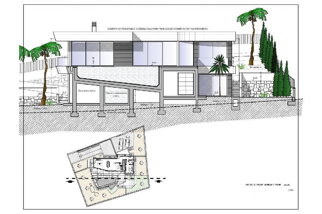 villa en Calpe en vente, construit 273 m², ano de construccion 2022, aire acondicionado, terrain 805 m², 4 chambre, 4 salle de bains, piscina, ref.: AM-11772DA-16