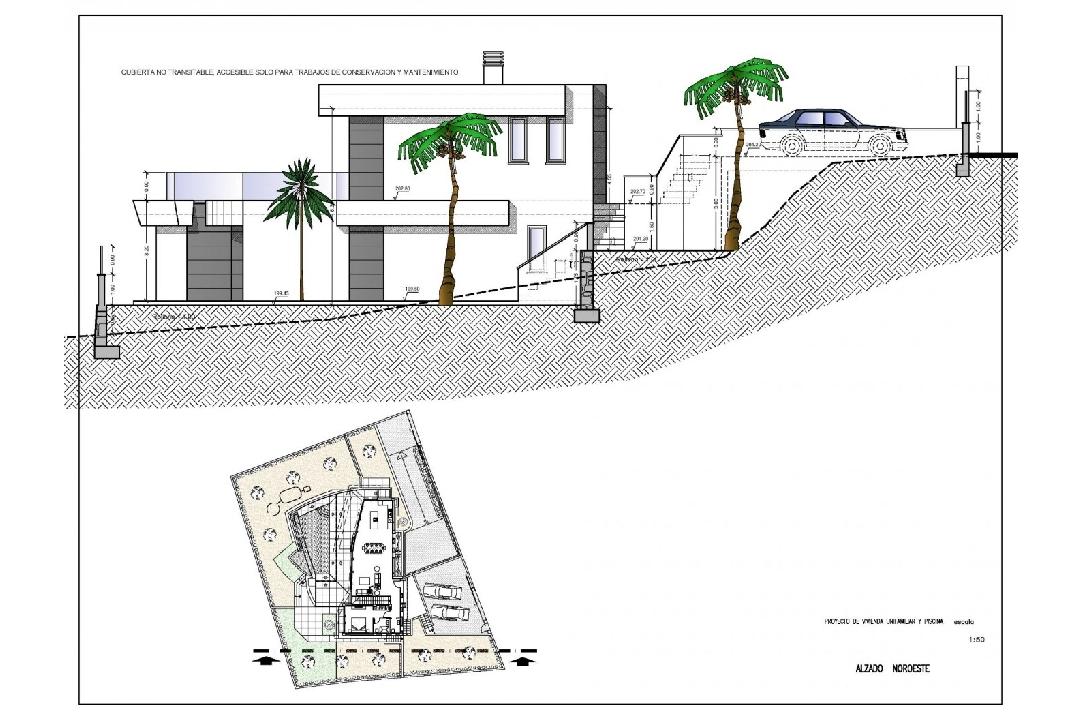 villa en Calpe en vente, construit 273 m², ano de construccion 2022, aire acondicionado, terrain 805 m², 4 chambre, 4 salle de bains, piscina, ref.: AM-11772DA-17