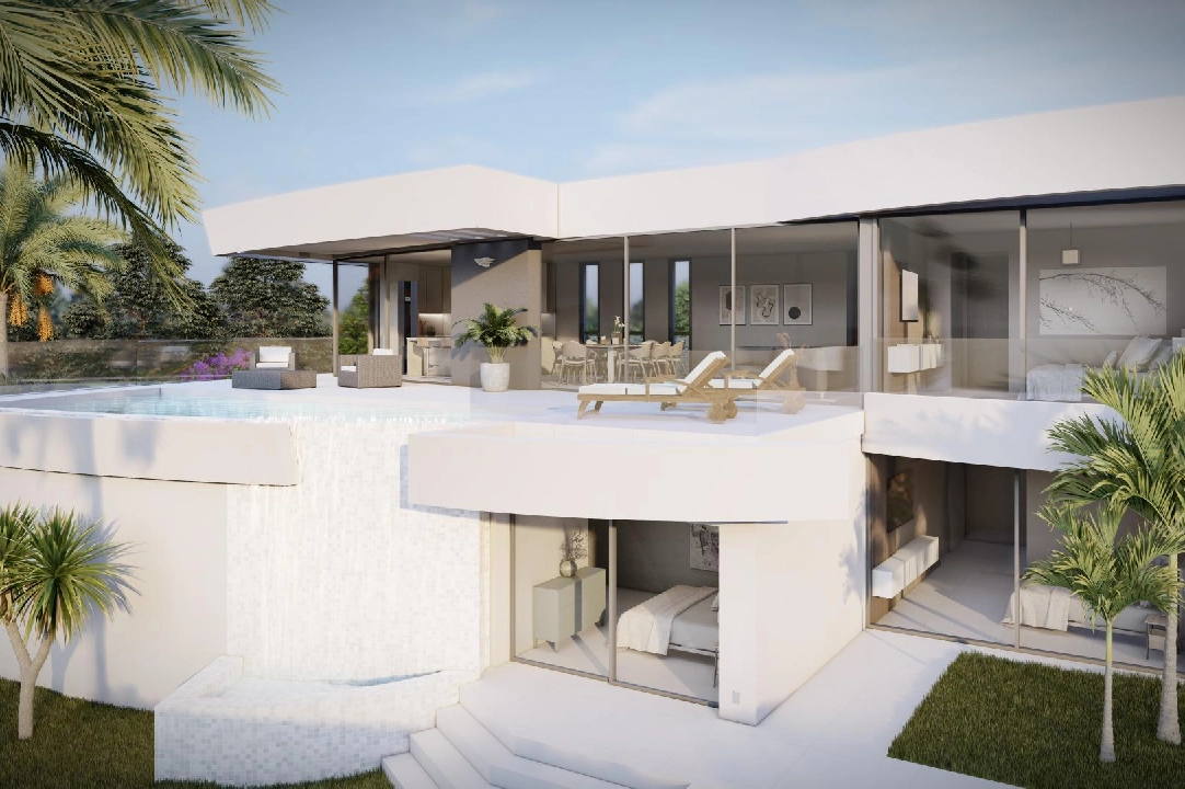 villa en Calpe en vente, construit 273 m², ano de construccion 2022, aire acondicionado, terrain 805 m², 4 chambre, 4 salle de bains, piscina, ref.: AM-11772DA-3