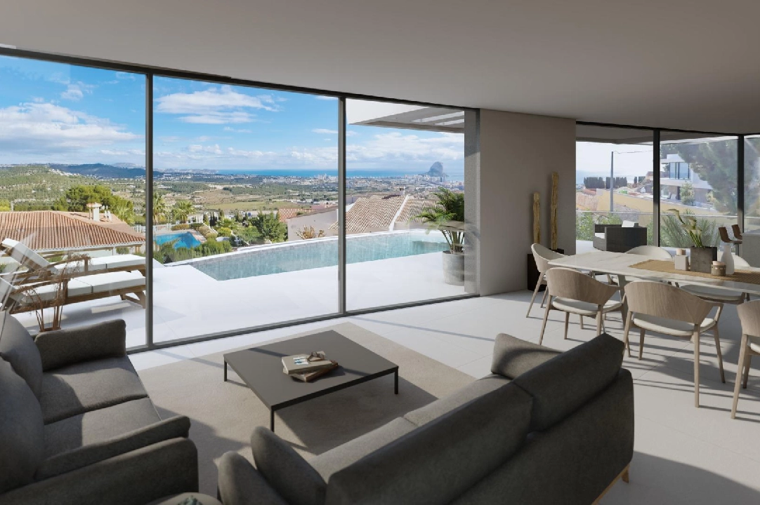 villa en Calpe en vente, construit 273 m², ano de construccion 2022, aire acondicionado, terrain 805 m², 4 chambre, 4 salle de bains, piscina, ref.: AM-11772DA-6