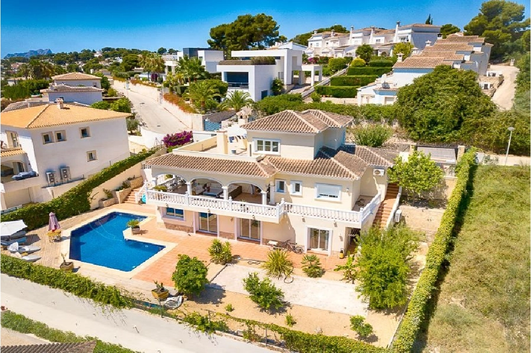 villa en Moraira en vente, construit 270 m², ano de construccion 2007, aire acondicionado, terrain 797 m², 4 chambre, 3 salle de bains, piscina, ref.: AM-11778DA-3