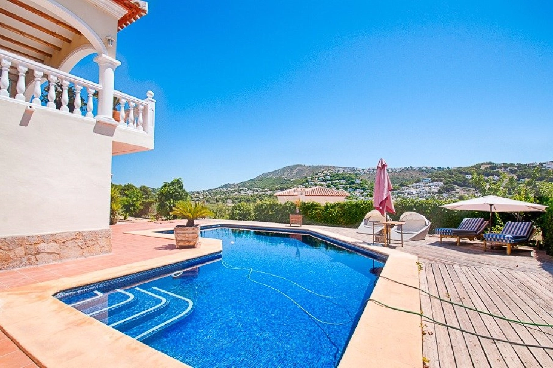 villa en Moraira en vente, construit 270 m², ano de construccion 2007, aire acondicionado, terrain 797 m², 4 chambre, 3 salle de bains, piscina, ref.: AM-11778DA-6