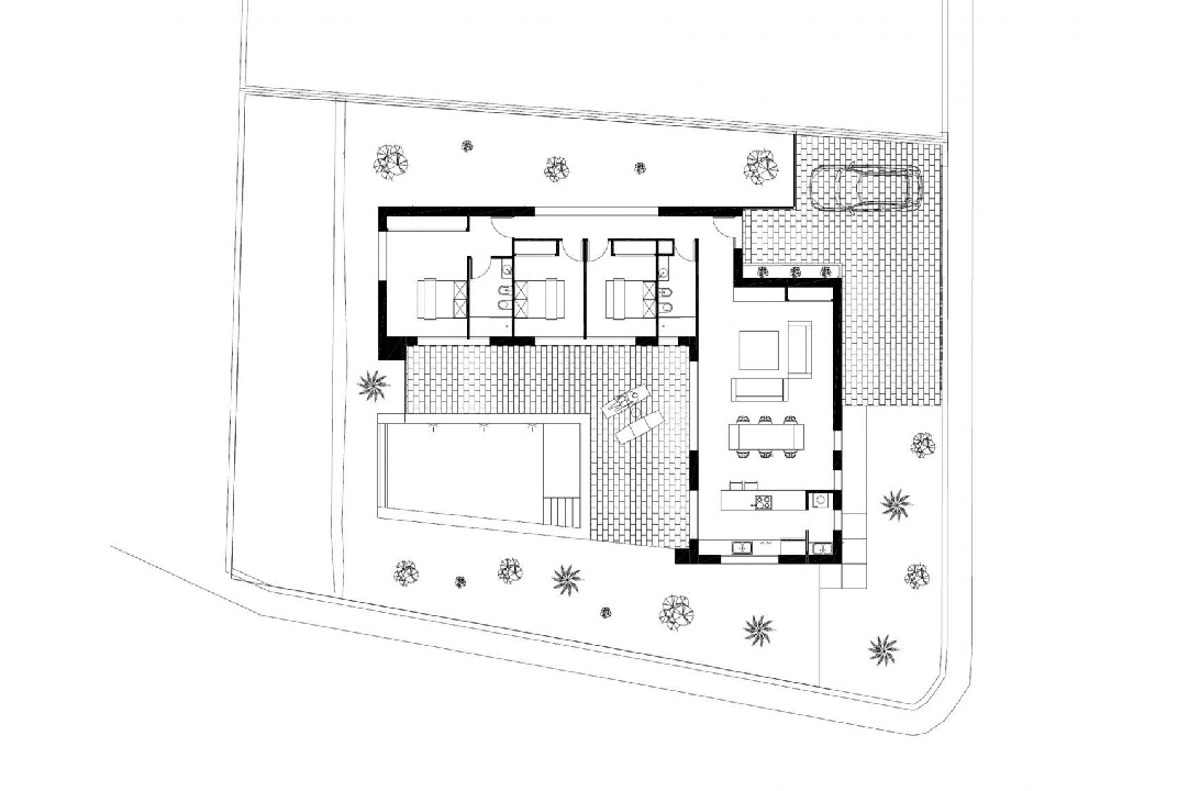 villa en Alcalali en vente, construit 155 m², ano de construccion 2024, aire acondicionado, terrain 800 m², 3 chambre, 2 salle de bains, piscina, ref.: AM-11841DA-5