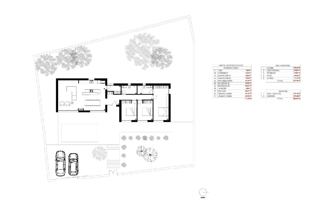 villa en Moraira en vente, construit 149 m², ano de construccion 2024, aire acondicionado, terrain 800 m², 3 chambre, 2 salle de bains, piscina, ref.: AM-11855DA-4