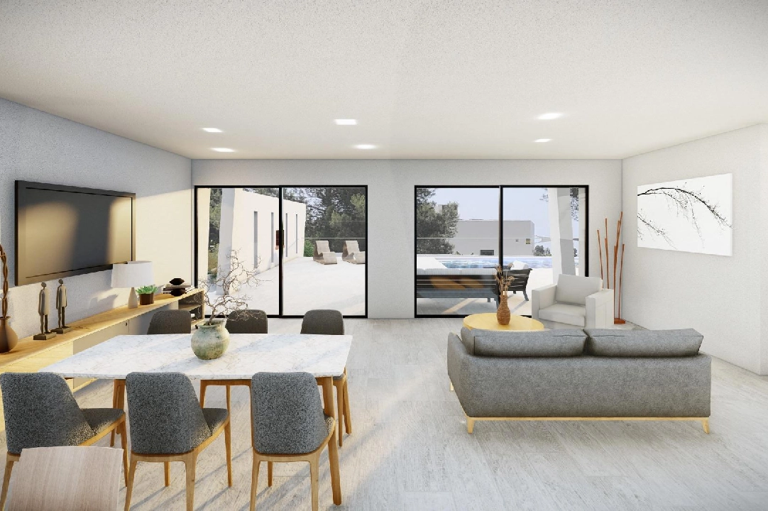 villa en Moraira en vente, construit 365 m², ano de construccion 2023, aire acondicionado, terrain 967 m², 4 chambre, 4 salle de bains, piscina, ref.: AM-11867DA-14