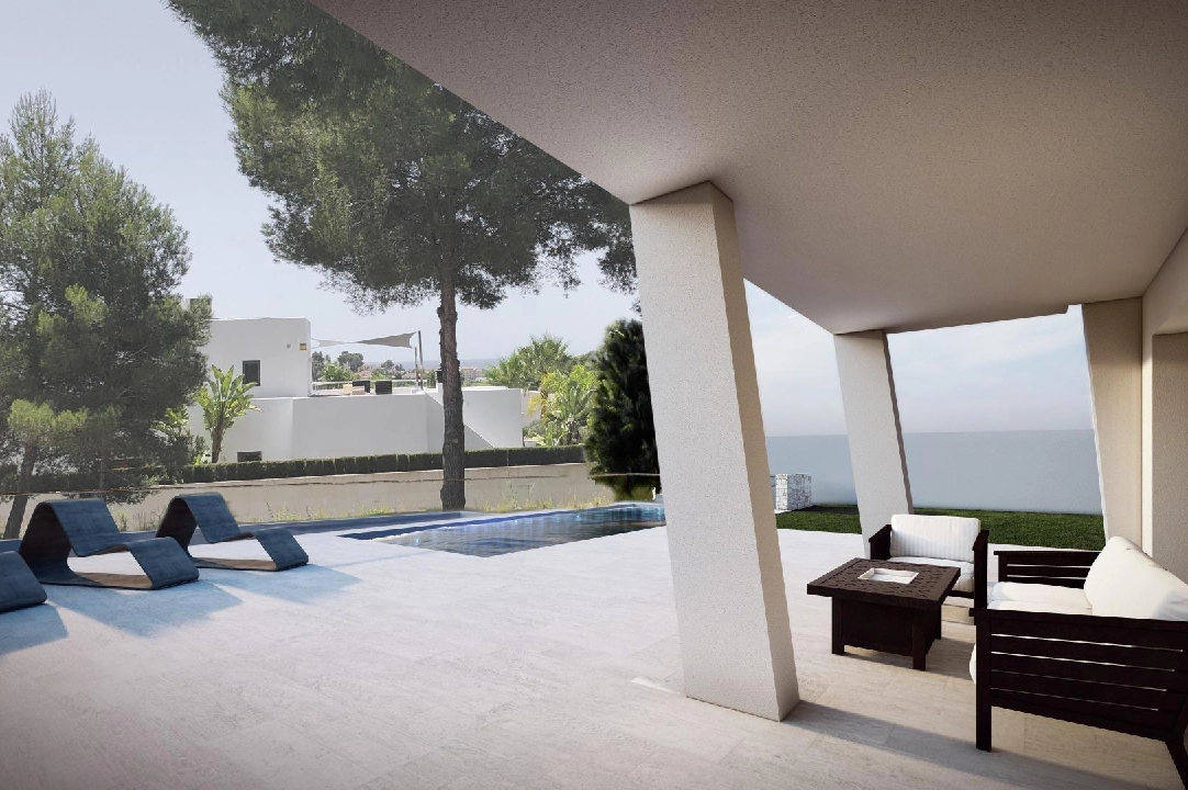 villa en Moraira en vente, construit 365 m², ano de construccion 2023, aire acondicionado, terrain 967 m², 4 chambre, 4 salle de bains, piscina, ref.: AM-11867DA-4