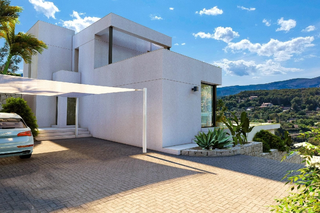 villa en Calpe en vente, construit 209 m², ano de construccion 2024, aire acondicionado, terrain 1000 m², 3 chambre, 3 salle de bains, piscina, ref.: AM-11967DA-5