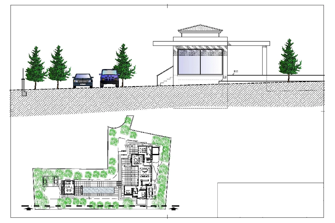 villa en Javea en vente, construit 420 m², ano de construccion 2023, aire acondicionado, terrain 1741 m², 4 chambre, 5 salle de bains, piscina, ref.: AM-12003DA-9