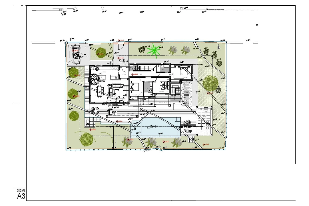 villa en Moraira en vente, construit 261 m², ano de construccion 2023, aire acondicionado, terrain 810 m², 4 chambre, 3 salle de bains, piscina, ref.: AM-12027DA-15