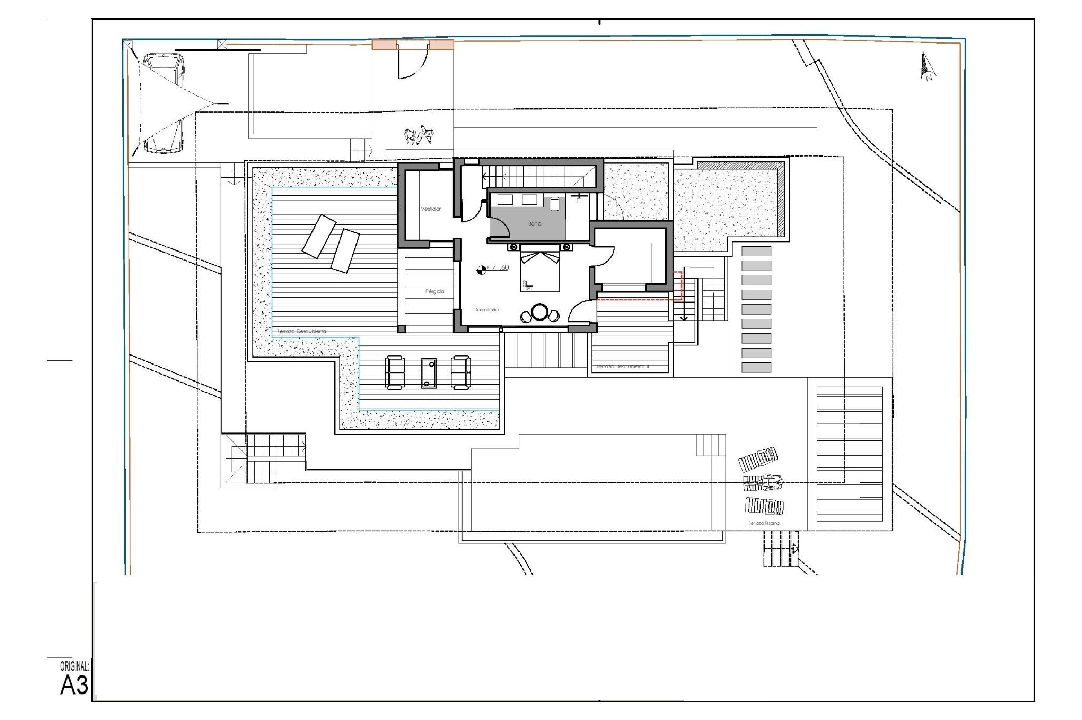 villa en Moraira en vente, construit 261 m², ano de construccion 2023, aire acondicionado, terrain 810 m², 4 chambre, 3 salle de bains, piscina, ref.: AM-12027DA-20