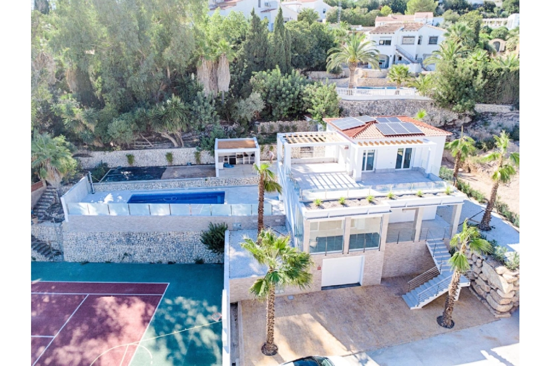 villa en Moraira en vente, construit 480 m², ano de construccion 2023, aire acondicionado, terrain 1140 m², 3 chambre, 3 salle de bains, piscina, ref.: AM-12058DA-29