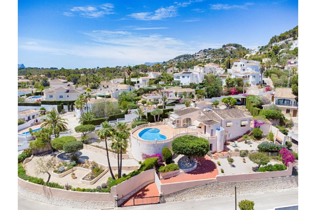 villa en Moraira en vente, construit 293 m², ano de construccion 1998, aire acondicionado, terrain 1604 m², 5 chambre, 3 salle de bains, piscina, ref.: AM-12096DA-10