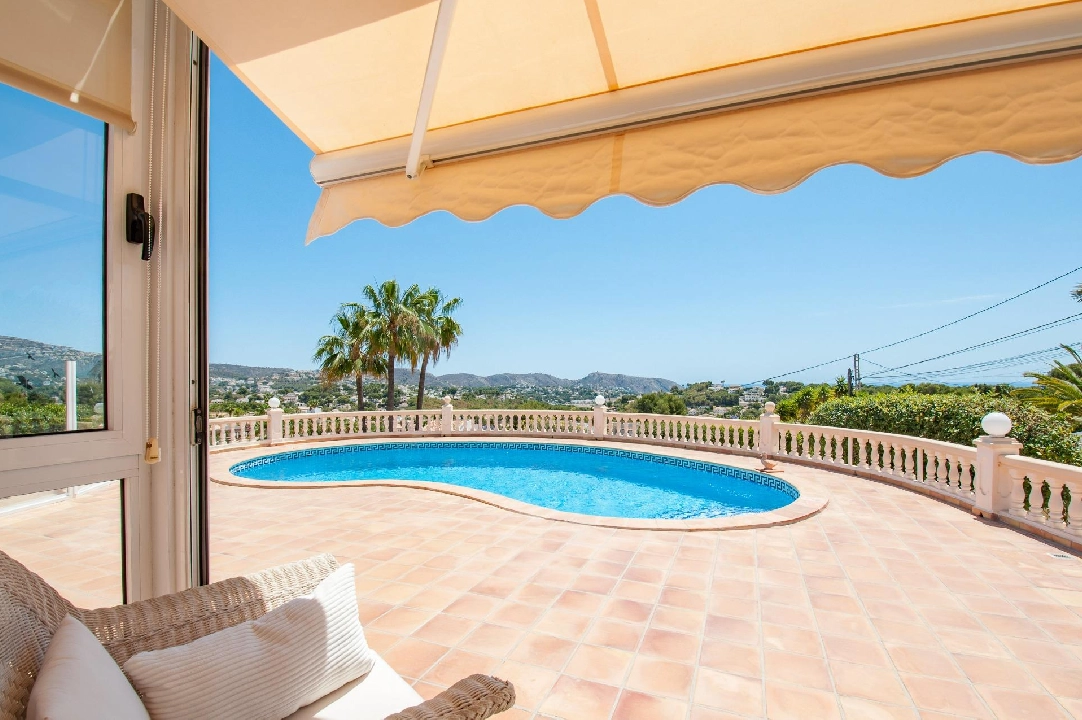 villa en Moraira en vente, construit 293 m², ano de construccion 1998, aire acondicionado, terrain 1604 m², 5 chambre, 3 salle de bains, piscina, ref.: AM-12096DA-18