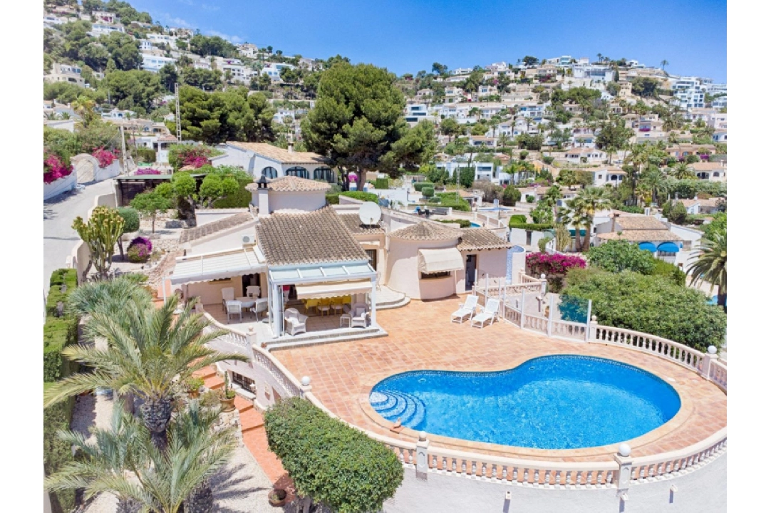 villa en Moraira en vente, construit 293 m², ano de construccion 1998, aire acondicionado, terrain 1604 m², 5 chambre, 3 salle de bains, piscina, ref.: AM-12096DA-3