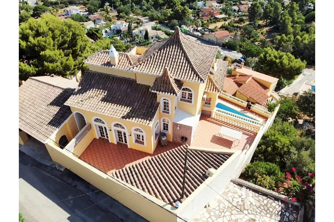 villa en Denia en vente, construit 319 m², aire acondicionado, terrain 900 m², 6 chambre, 4 salle de bains, piscina, ref.: AM-12170DA-4