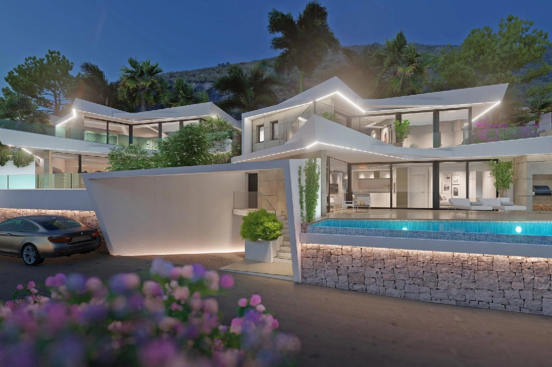 villa en Benitachell en vente, construit 226 m², ano de construccion 2024, aire acondicionado, terrain 270 m², 3 chambre, 3 salle de bains, piscina, ref.: AM-12202DA-4