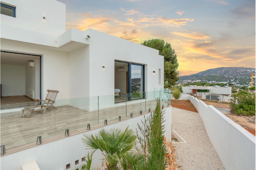 villa en Moraira en vente, construit 259 m², ano de construccion 2024, aire acondicionado, terrain 800 m², 3 chambre, 3 salle de bains, piscina, ref.: AM-12206DR-5