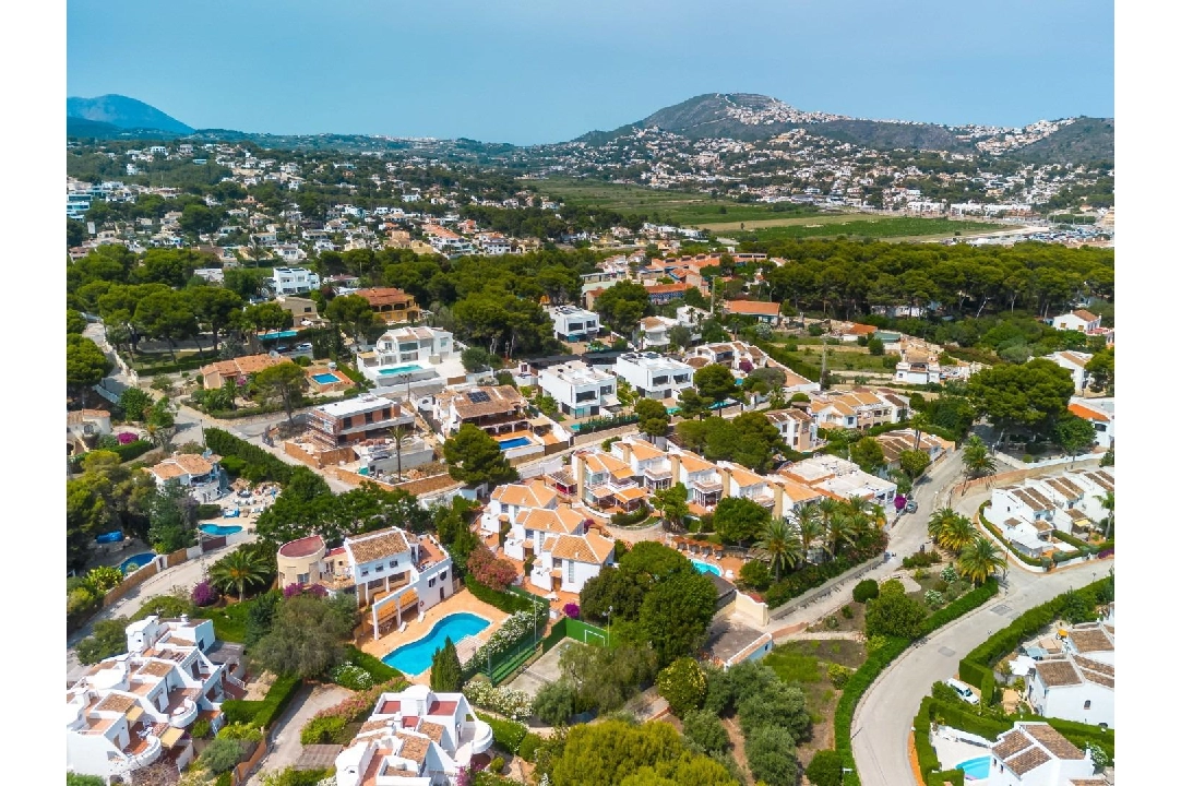 villa en Moraira en vente, construit 182 m², aire acondicionado, terrain 500 m², 4 chambre, 3 salle de bains, piscina, ref.: AM-12207DR-11