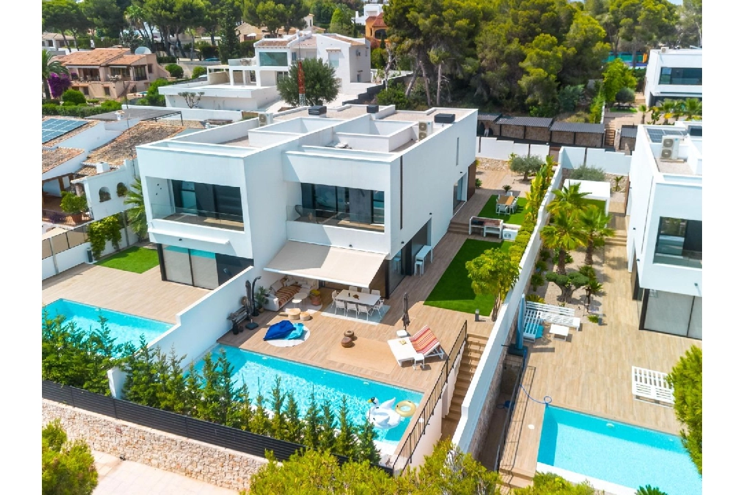 villa en Moraira en vente, construit 182 m², aire acondicionado, terrain 500 m², 4 chambre, 3 salle de bains, piscina, ref.: AM-12207DR-37