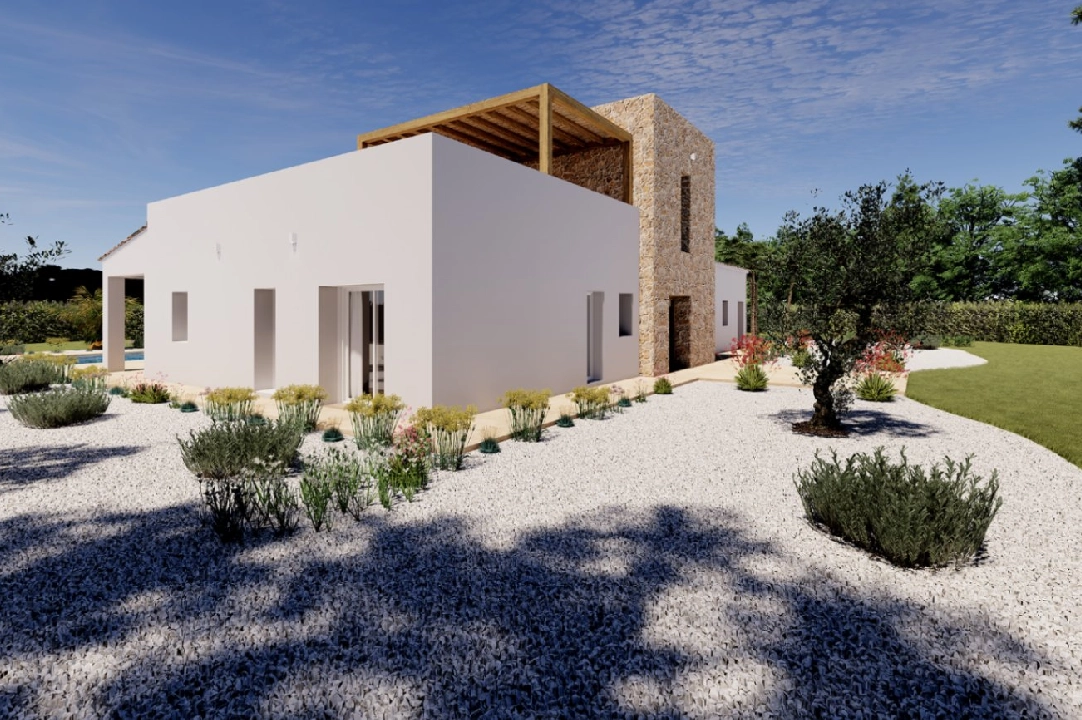 finca en Benissa en vente, construit 305 m², ano de construccion 2024, aire acondicionado, terrain 10000 m², 3 chambre, 3 salle de bains, piscina, ref.: AM-12208DA-12