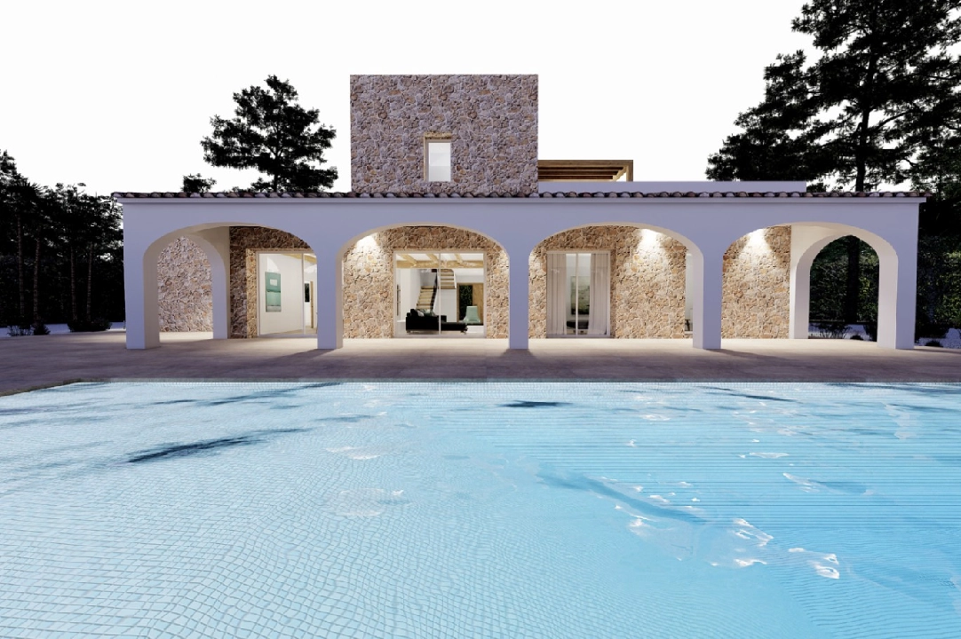 finca en Benissa en vente, construit 305 m², ano de construccion 2024, aire acondicionado, terrain 10000 m², 3 chambre, 3 salle de bains, piscina, ref.: AM-12208DA-3