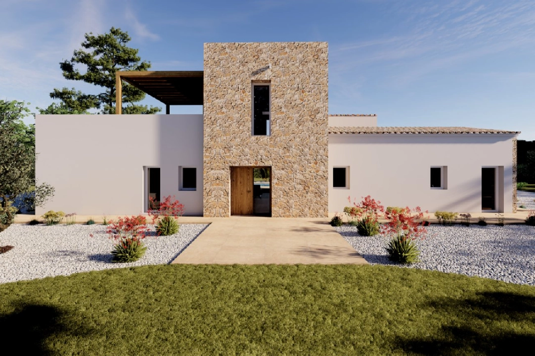 finca en Benissa en vente, construit 305 m², ano de construccion 2024, aire acondicionado, terrain 10000 m², 3 chambre, 3 salle de bains, piscina, ref.: AM-12208DA-7