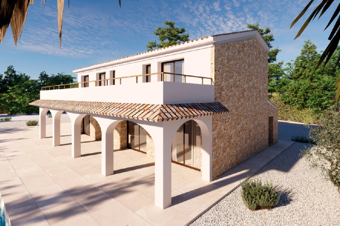 finca en Benissa en vente, construit 425 m², ano de construccion 2024, aire acondicionado, terrain 10000 m², 4 chambre, 4 salle de bains, piscina, ref.: AM-12209DA-1